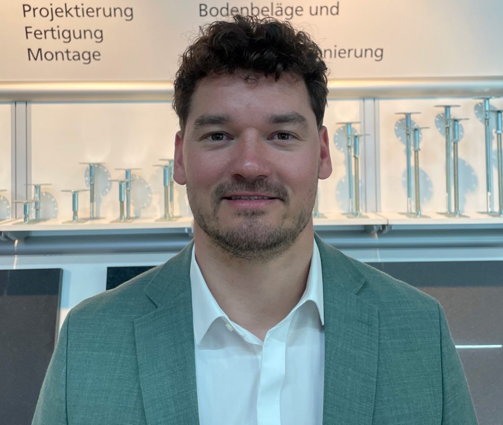 Ihr Ansprechpartner Dominic Faustmann im Bereich Bodensysteme